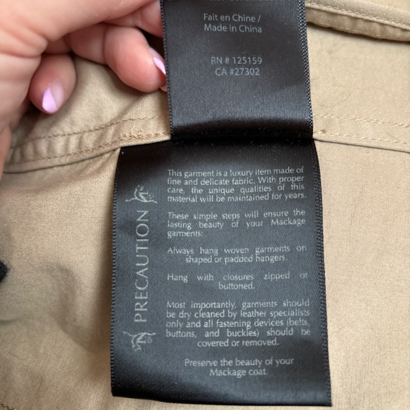 Vintage Mackage jacket - Picture 7 of 7